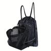 Basketball Backpack Large Capacity Outdoor Sports Bag Travel Bag Black Bag Bundle Mouth Bag Drawstring Bag Body Outdoor Sports