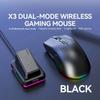 X3 2.4G Bluetooth Dual Mode Receiver Optical Mouse Wireless Gaming Mouse 1600Dpi Bluetooth Compatible Mouse For Macbook