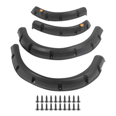 Golf Cart Wheel Flares Impact Resistant ABS Plastic Front Rear Golf Cart Tire Flares Set for RXV 2008‑2015 Golf Cart