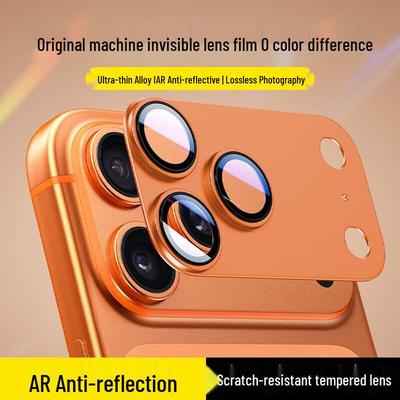 IM-CHEN AR Metal Full Coverage Camera Lens Protector for iPhone 17 Pro Max