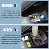 Center Console Organizer Tray Compatible with -2025 Hyundai Palisade Storage Box ert Tray Interior Accessories (Lower Center Console Tray)