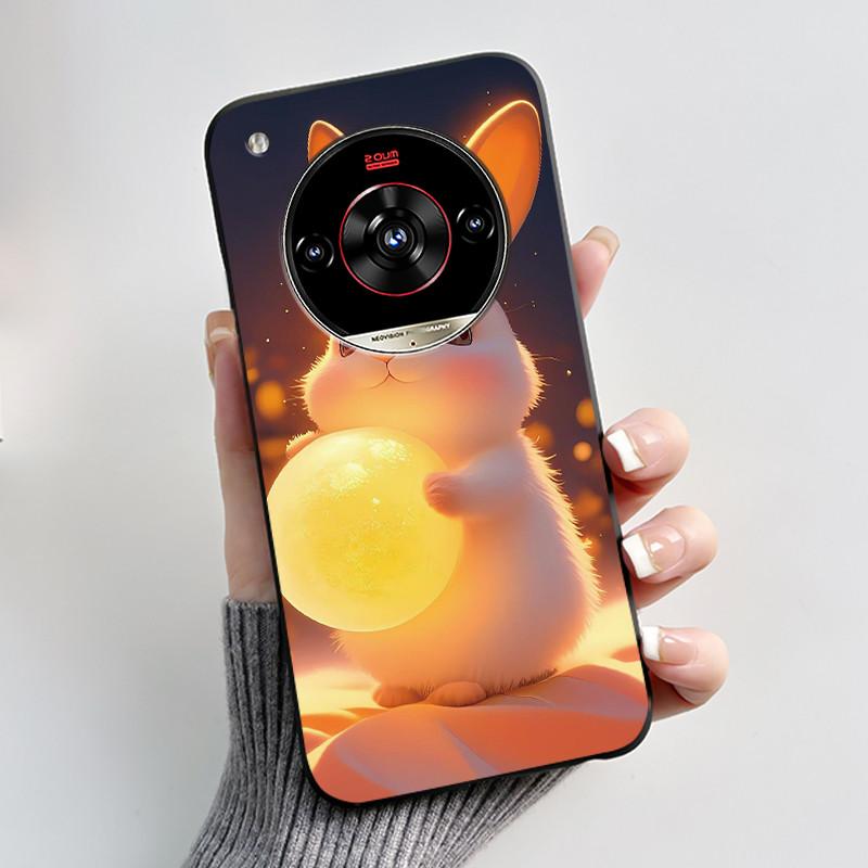 Funda Para ZTE Nubia Focus 2 Ultra Funda Z2463N Estética Lujo Linda Genial Niños Niñas Funda de Silicona Suave para Nubia Focus2 Ultra 5G
