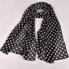 150*50cm Polka Dot Scarf Ladies Women Scarf Chiffon Scarf Soft Head Wraps Summer Sunscreen Air Conditioner Shawl Ladies Hijab