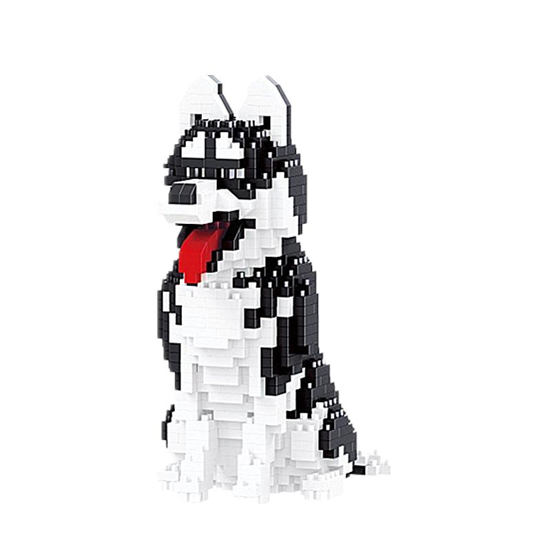 

Игрушки для сборки, имитирующие домашних собак, креативные строительные блоки «сделай сам», обучающие обучающие подарки для детей, игры для снятия стресса для взрослых No box