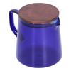 Ceașcă de ceai din sticlă borosilicată 300ml 11.9oz Rezistentă la căldură Cana de cafea de uz casnic Recipient pentru apă cu capac