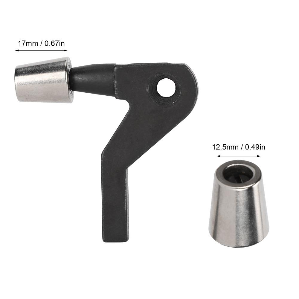 Big Roller Skiving Leather Machine Presser Foot Small Roller Durable Presser Foot Replacement Industrial Iron for 801