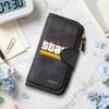 Stylish Long Wallet Stay Connected Forever Large Capacity Portable Leather Purse