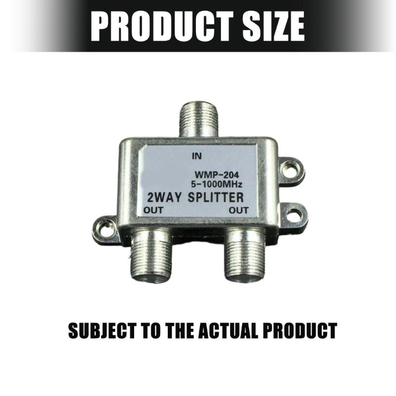 Professional TV Signal Splitter With Full Cores Interfaces And Wide Bandwidth 5-1000MHz Support