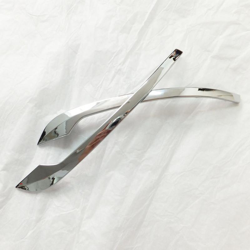 For Honda Accord 2018     Car Rearview Side Door Mirror Pillar Stripe Cover Wing Exterior Trim ABS Chrome