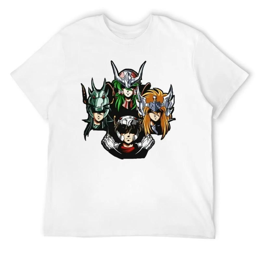 Saint Seya Le T-shirt Round Neck Motion T-shirts Hipster Home Funny Novelty USA Size