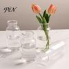 Comfortable Grip Vase Small Vases for Flowers, Mini Clear Glass Bud Vases, Vivid Decorative Flower Wedding Table Centerpiece Home Decor, Housewarming