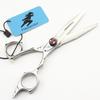 5.5 Inch Personality Tomahawk Bright Hairdressing Scissors Hair Scissors Flat Shears Thinning Scissors