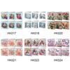 6Pcs Animal Flower Diamond Mosaic Festival Gift Cards Rinestone Embroidery Arts Craft Cards Kit for Friend Family Lover