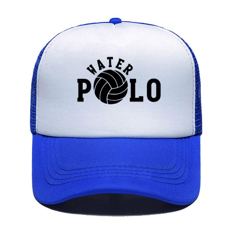New Waterpolo Player Print Casual Women Unisex Unisex Summer Parentchild Hats Mesh Visor Outdoor Sun Hat