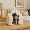 Vintage Striped Tissue Box - Retro Roll & Square Tissue Holder Suitable for Kitchen, Living Room, Car - Paper Dispenser, Perfect Christmas Gift for De