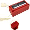 Heavy-Duty Modular Design DC 48v Distribution Block M8 Studs 300A Rated Bus Bar Box Highest Amperage Rated 4 Terminal Studs