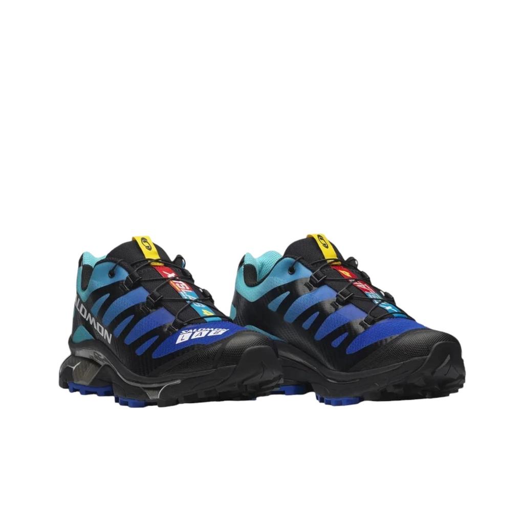 SALOMON XT-4 OG Pohodlné Měkké Odolné Prodyšné Podpora Běžecké Boty do Terénu Unisex Běžecké Boty Černá Modrá 478666