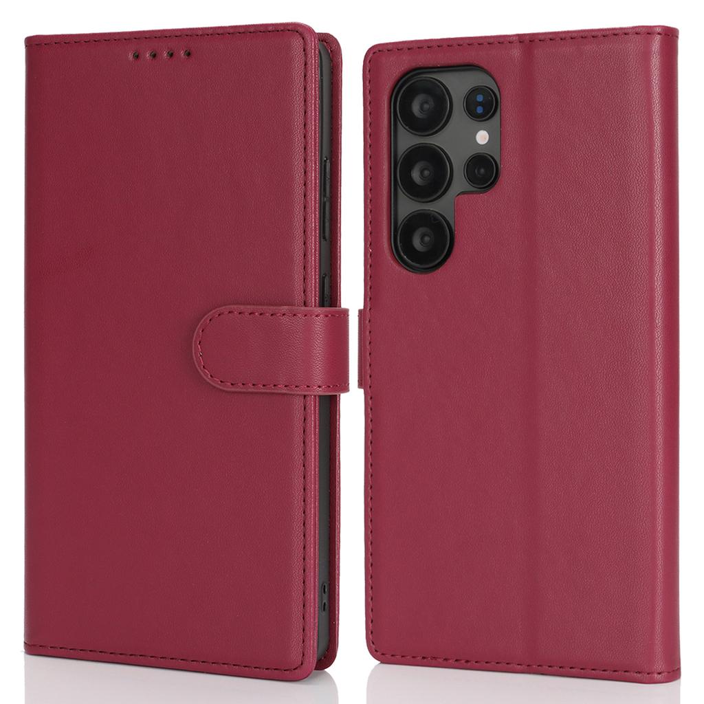 For Samsung Galaxy S24 Ultra Stand Case Shockproof Leather Wallet Phone Cover