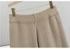Conjunto de Calças de Perna Larga e Cardigã de Malha com Capuz - Moda Europeia Feminina Casual Outono/Inverno com Detalhes em Strass