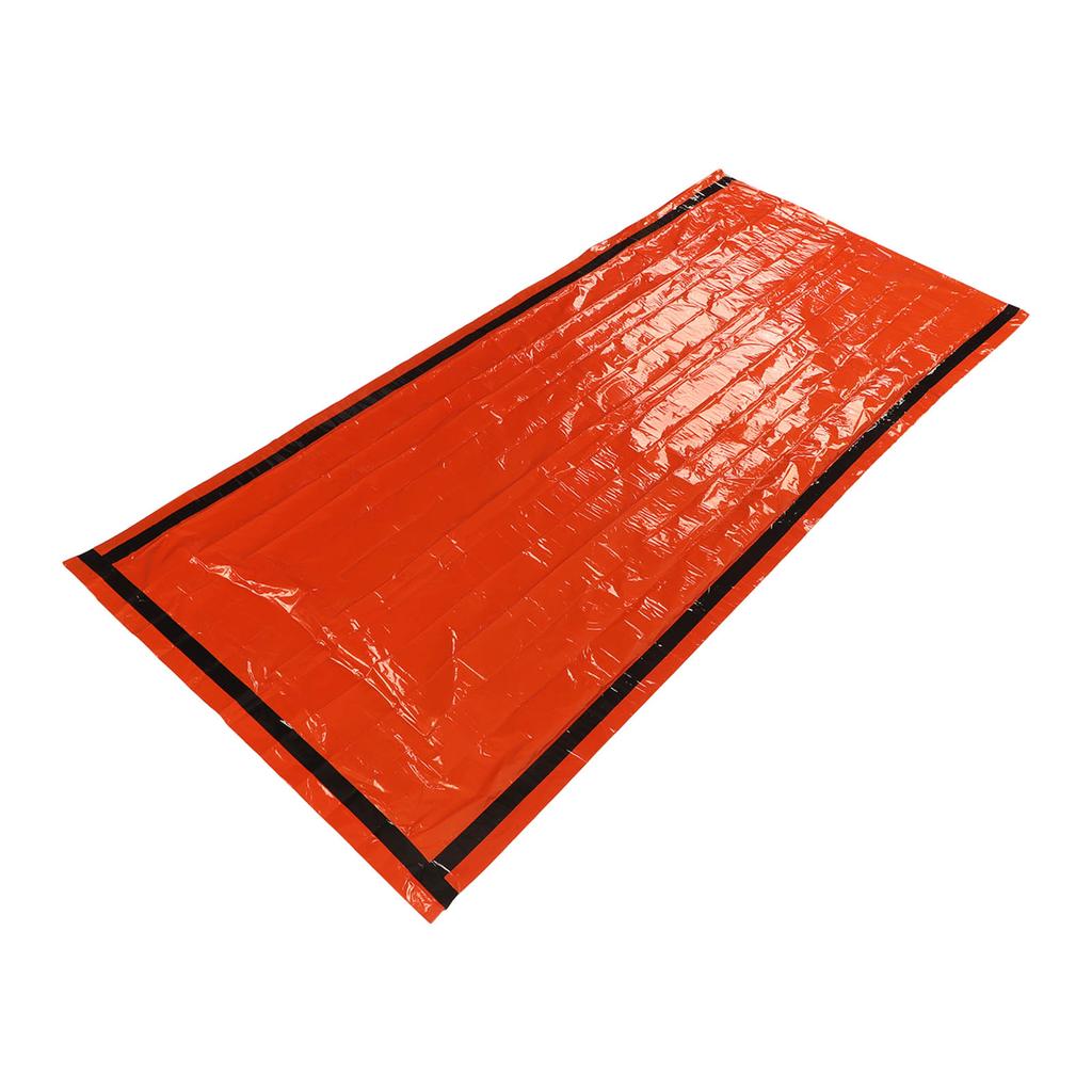 Emergency Survival Sleeping Bag Thermal Insulation PE Aluminum Film Survival Bivouac Bag with Storage Bag for Outdoor