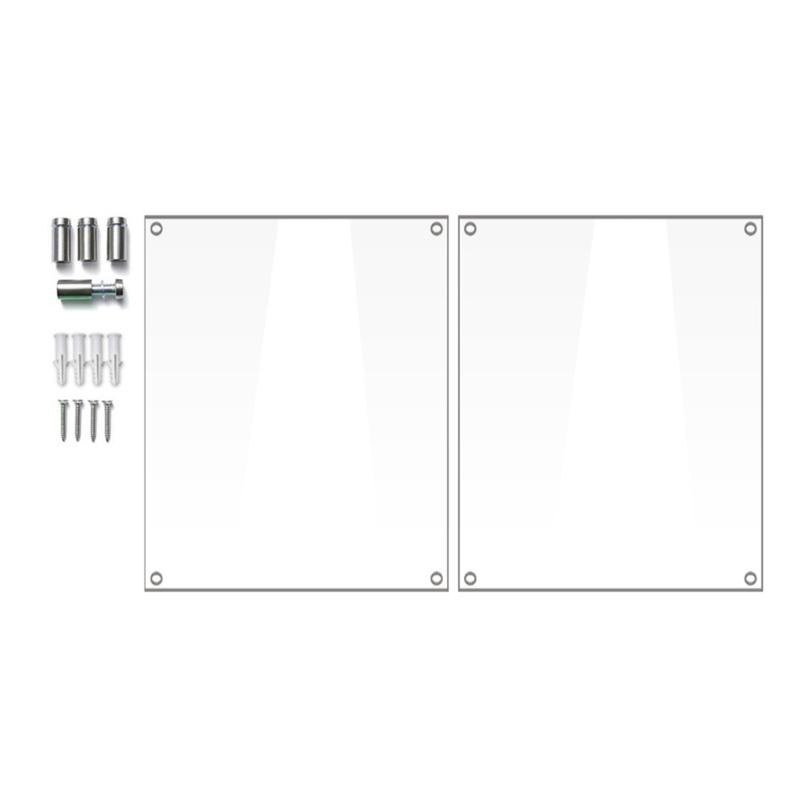 Clear Photo Frame Perfect for Family Photos Wedding Photo Artwork Frameless Size XL