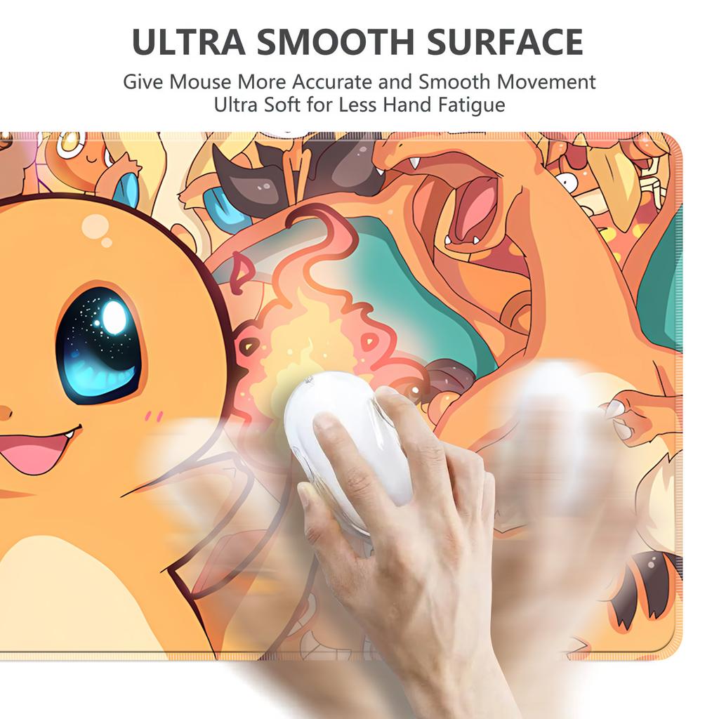 Lovely Cartoon  Jigglypuff Wigglytuff Chansey Mouse Pad Desk Mat Wear Resistant Desktop Pad for PC Laptop Bedroom Game