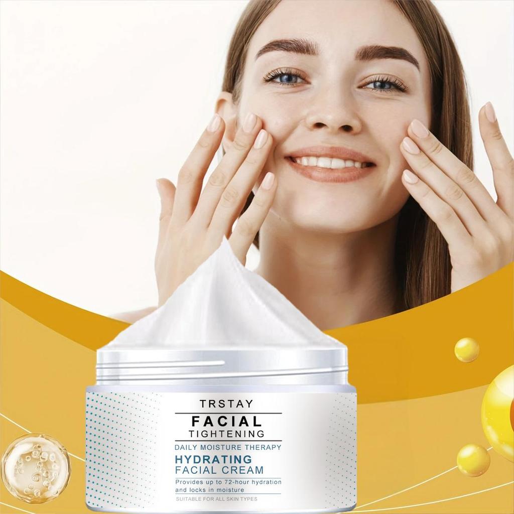 Gentle Moisturizing Cream To Brighten Skin Tone, Moisturize, Lighten Dullness and Firm Skin