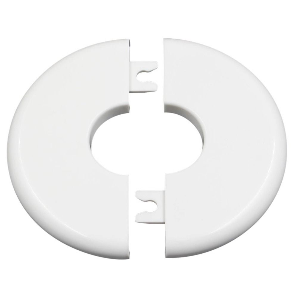 Self-adhesive Water Pipes Hole Cover White Wall Split Flange Faucet Kitchen Toilet Decorative