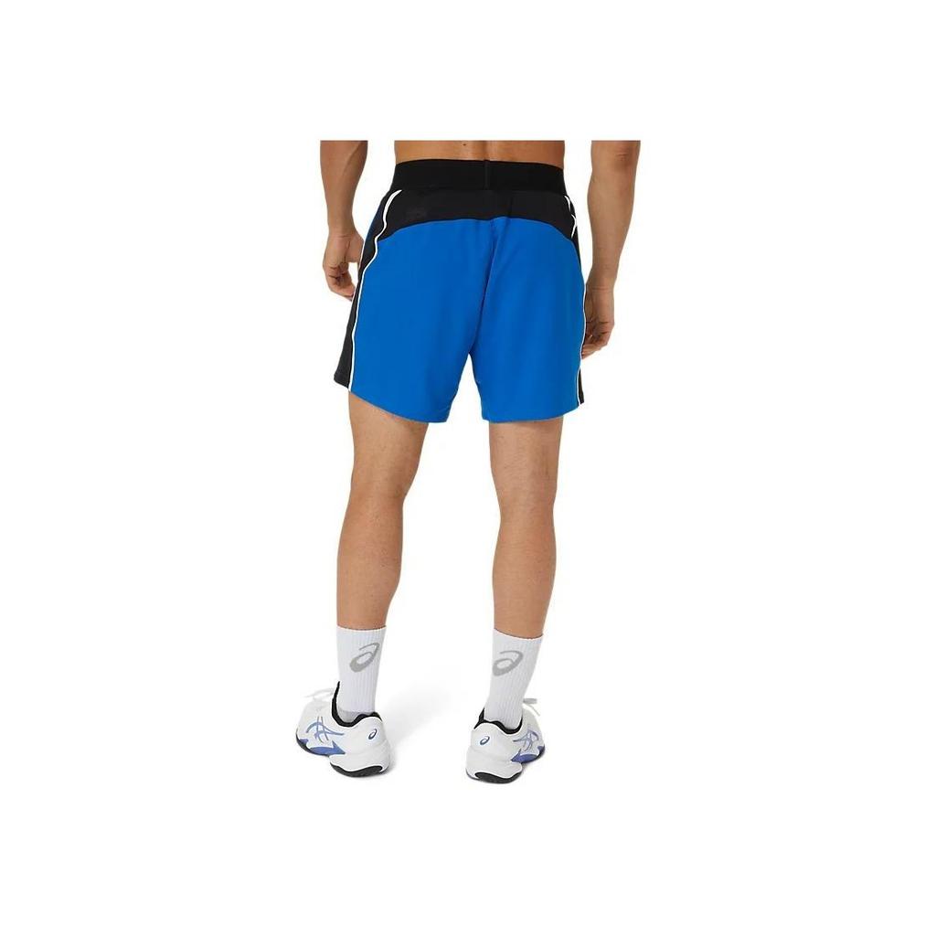Asics Elastic Mid-Waist Logo Shorts Men Shorts Blue 2041A285-414