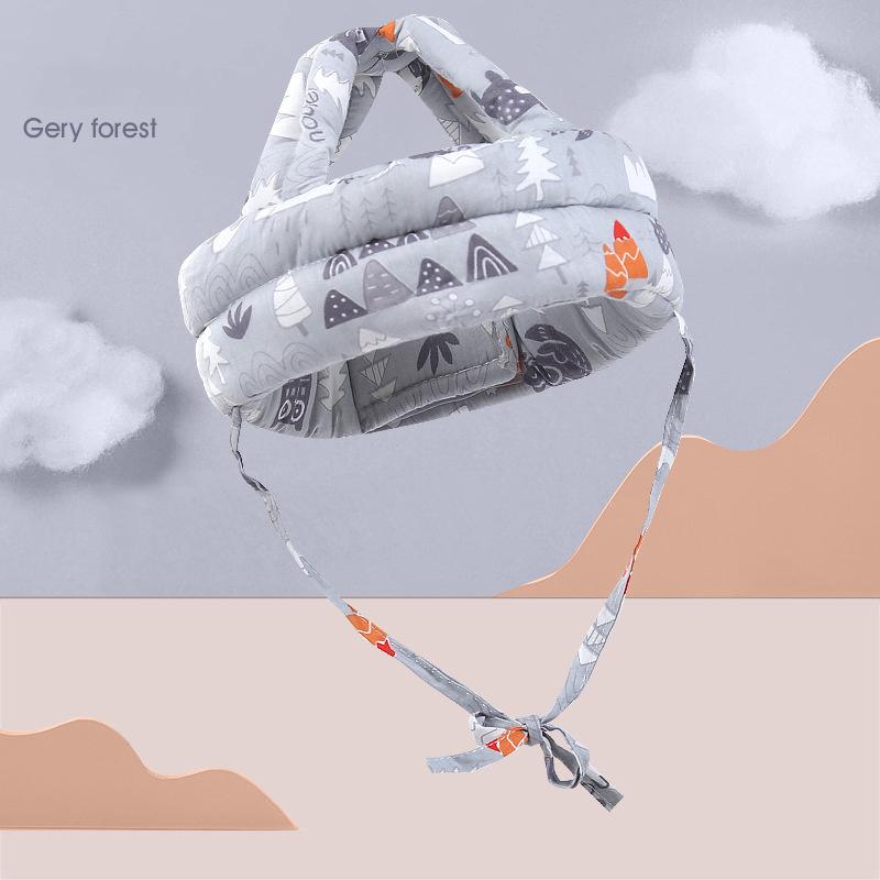 Soft Comfortable Head Security & Protection Adjustable Hats Baby Toddler Cap Anti-Collision Protective Hat Baby Safety Helmet