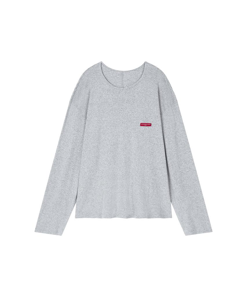 Lekodinghauseu Rec Stripe Long Sleeve [Grey]