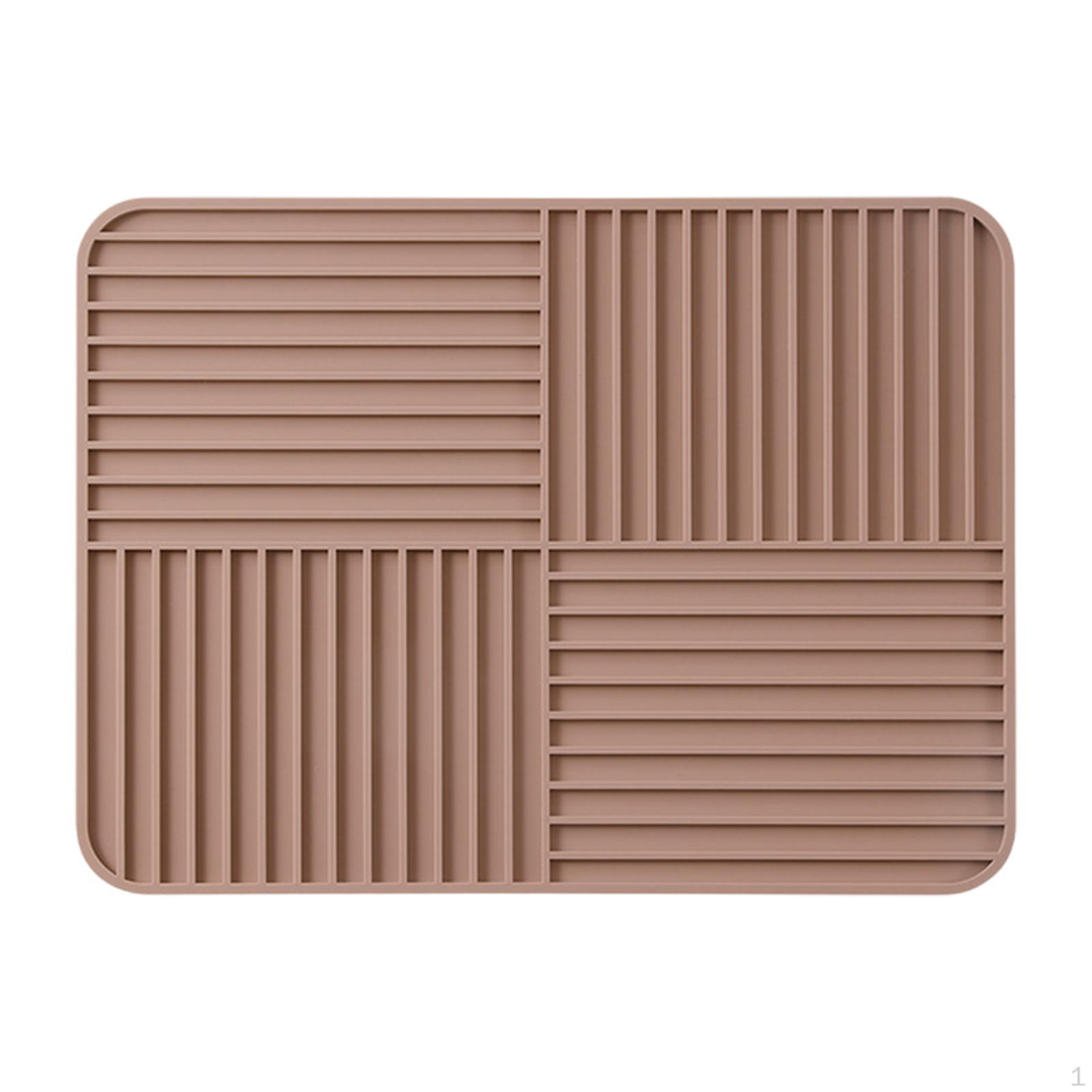 

Силиконовые миски для сухих ковриков DRABE MATE FACE DROUND CREENSTION NOT - губная подушечка для ужина Shells Hotel Dining Brown Red