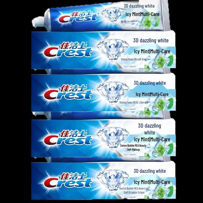 Crest 3D White Arctic Mint Toothpaste 4-Pack