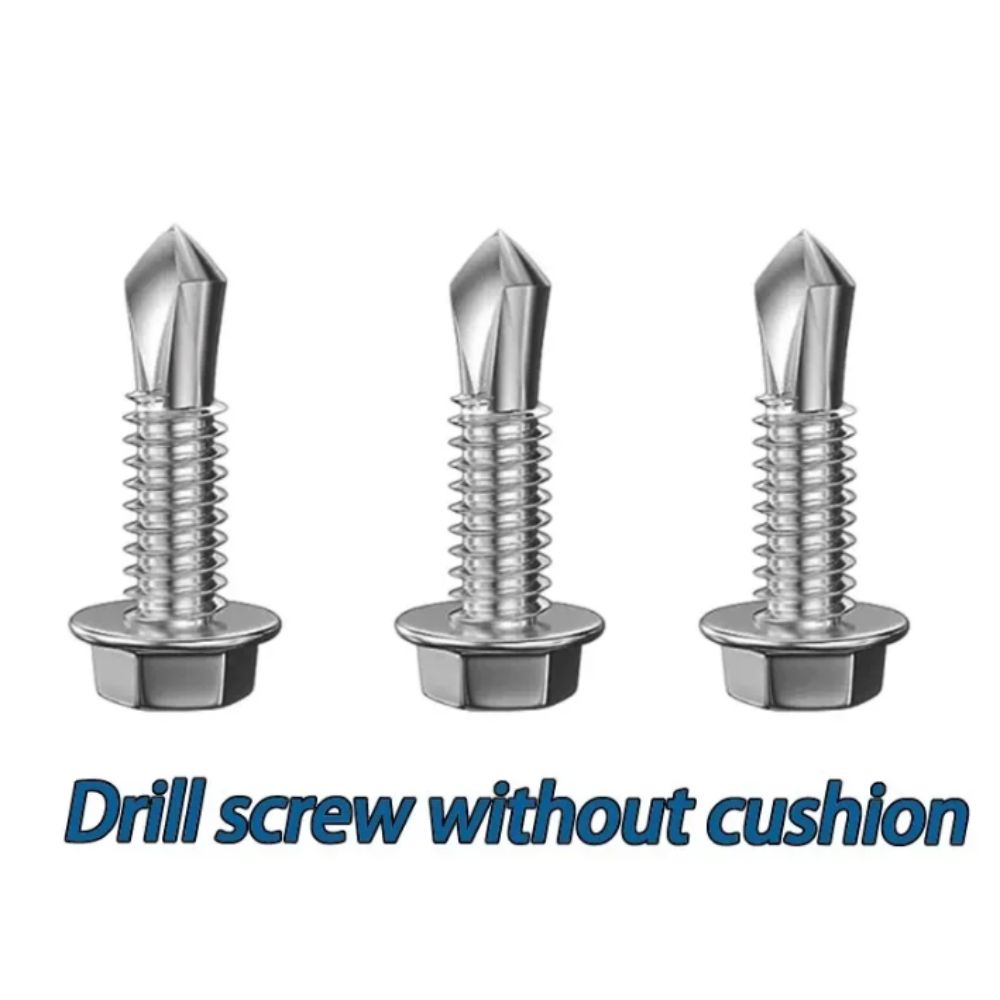M4.2 Size Self Tapping Screws With Cushion Dovetail Iron Sheet Screws  Sheet Metal Applications