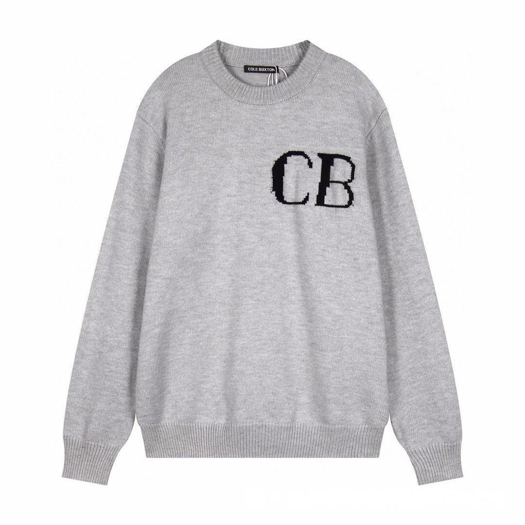 Neuer Cole Buxton Street Style Buchstaben-Slogan Unisex Strickpullover