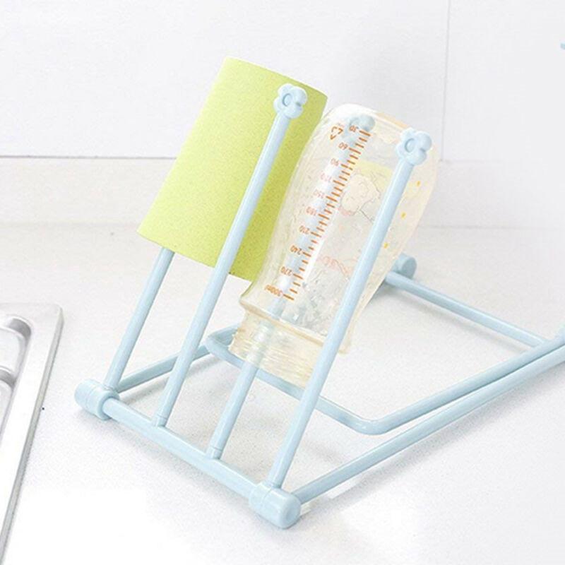 Collapsible Folding Plastic Towel Rack Kitchen Sink No Punching Required Towel Rag Drainer Storage Rack Kitchen Storage