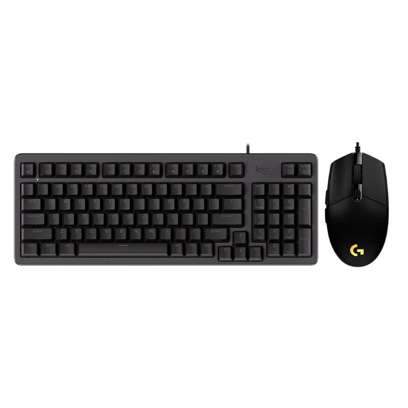 Logitech K848 AI Hot-Swappable Mechanical Keyboard & G102 Mouse Combo