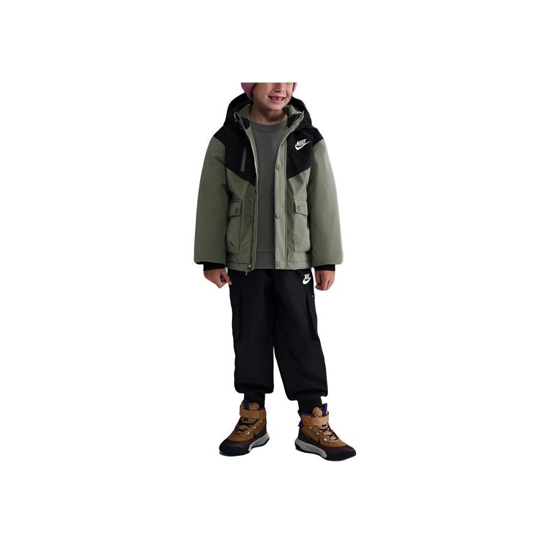 Nike Пуховик Уличный Спорт Повседневный Детские Куртки IQ9934-320 4