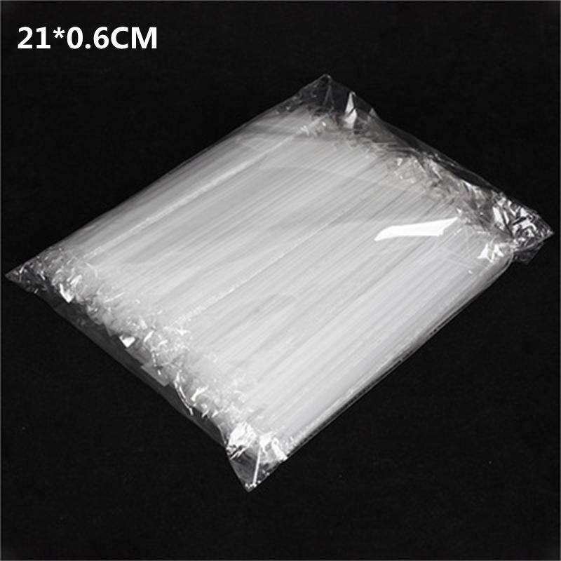 Individually Wrapped Transparent Sharp Tip Boba Straws - Pack of 1