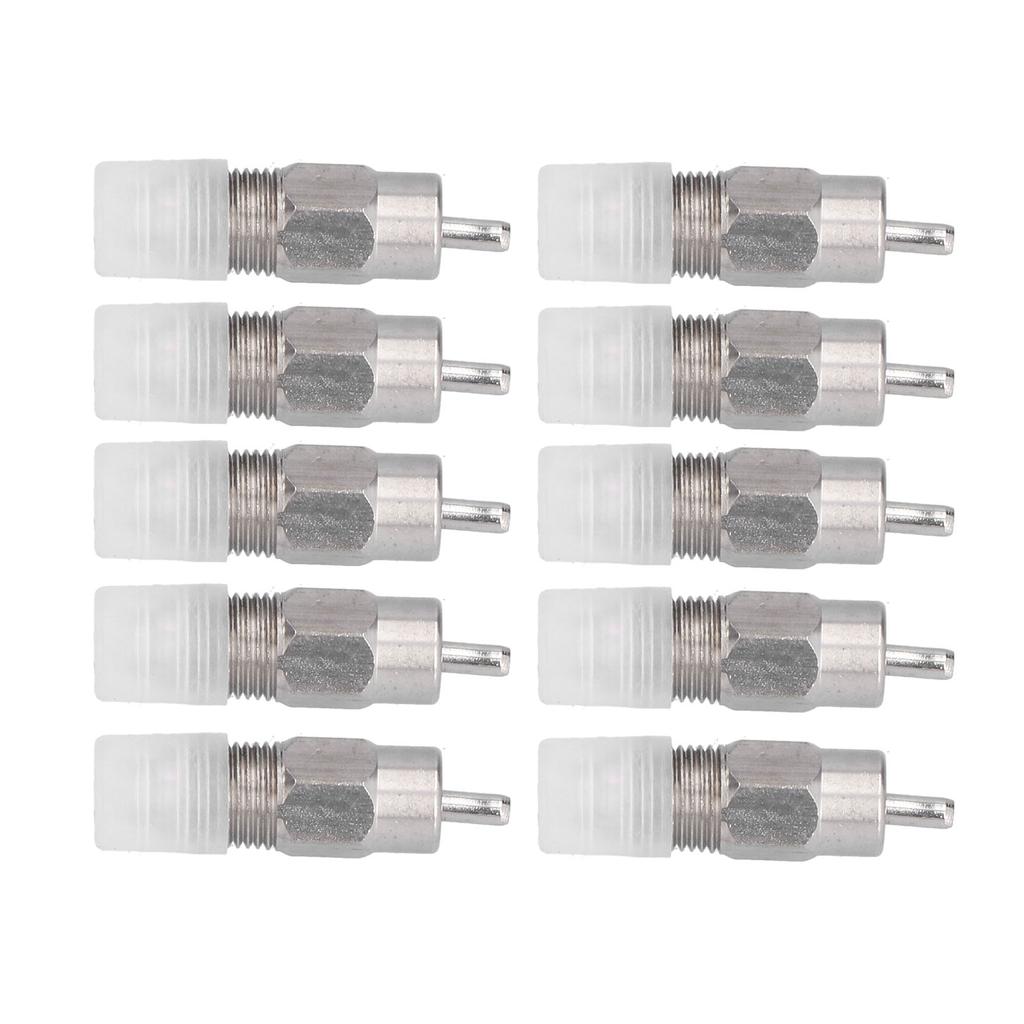 Hühner Tränkenippel Edelstahl Schraubstil Wasser Trinkspender für Kleintiere Bauernhof