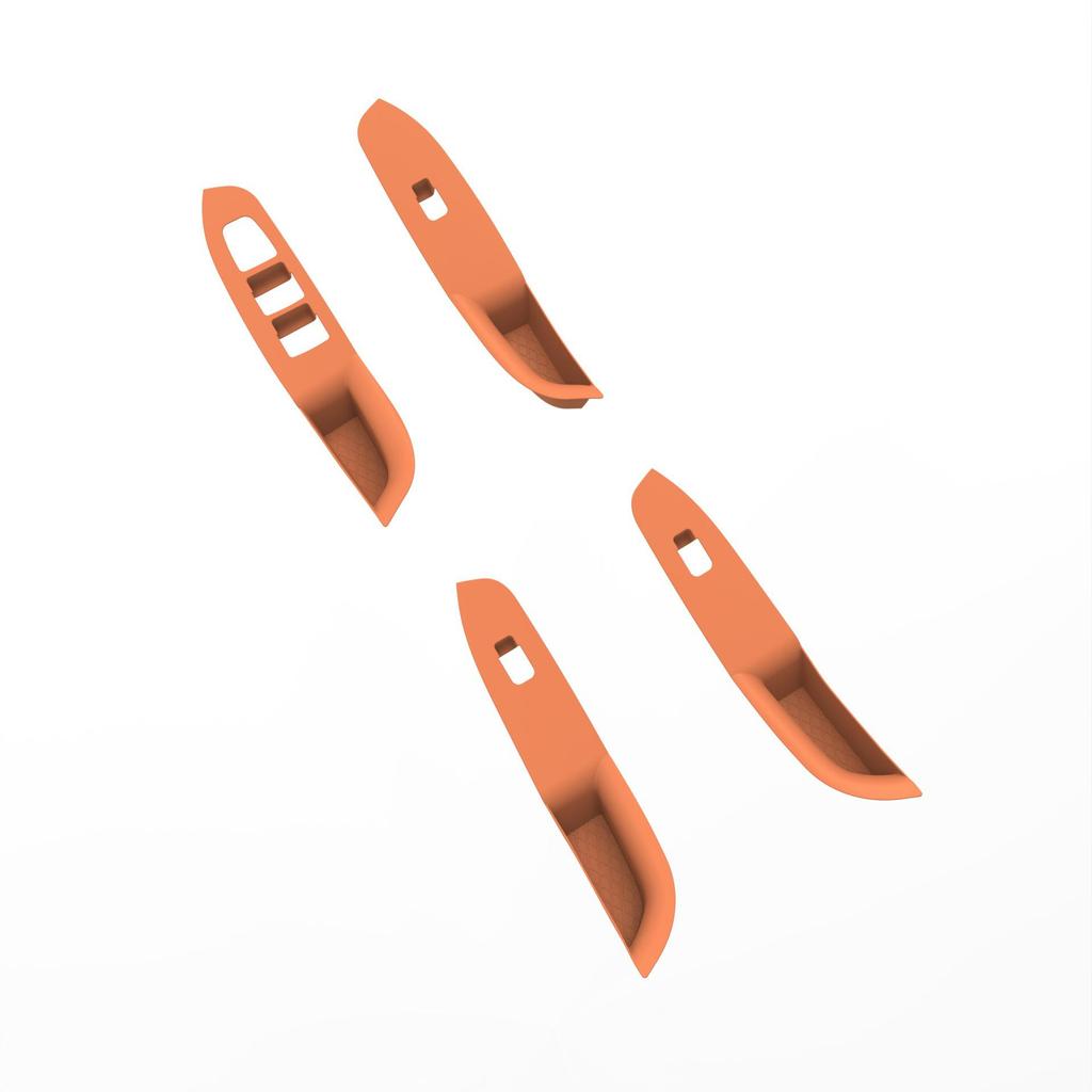 Silicone Pads for Tank 500: Window Lift Buttons, Switch Panels, Door Lift Protection & Decor.