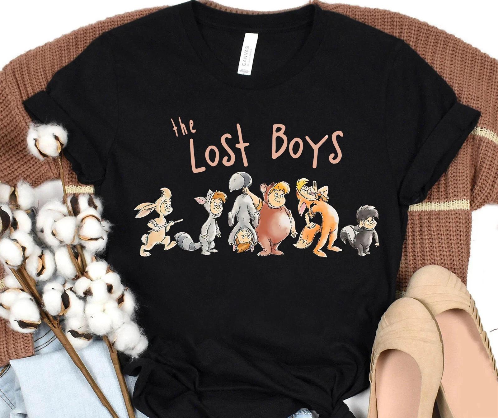 Disney The Lost Boys Shirt Retro Peter Pan Unisex Adult Kid Shirt 2XL