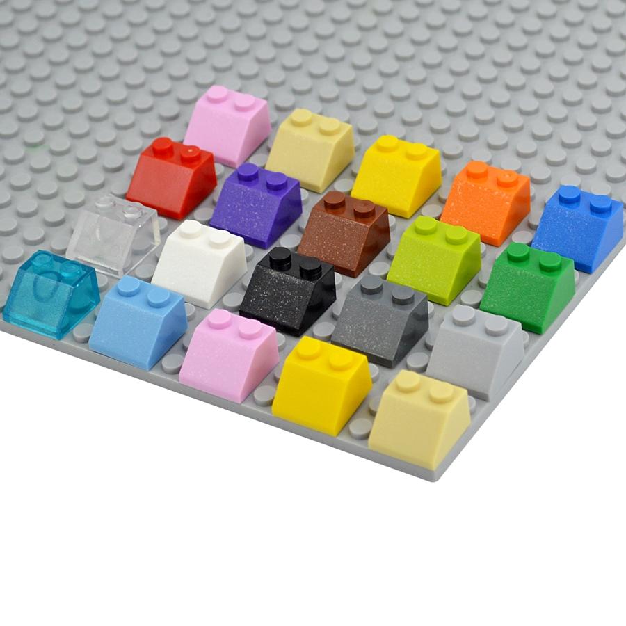 MOC 3039 Tegola 2x2 Fai da Te Blocchi da Costruzione Educativi Compatibile Pendio 45 2*2 Spessa Figura Educativa Assembla Particelle Giocattoli