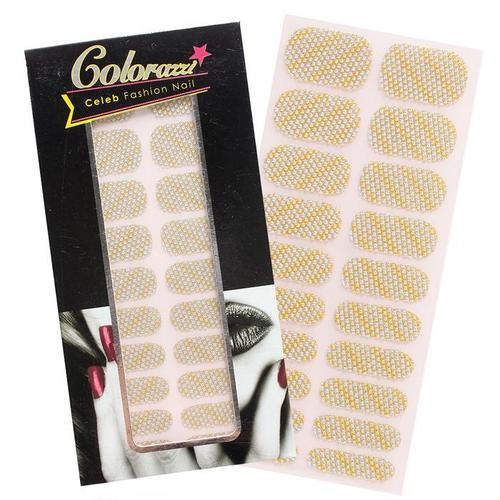 

Colorazzi Nail Sticker (Silver and Gold Shake) Nail Art (S11089097)