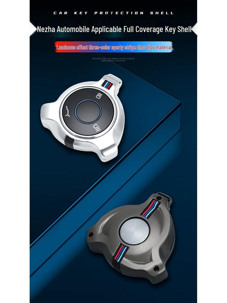 Nezha U Pro/V High-End Full-Cover Protective Car Key Case for 2022 Model