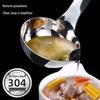 304 Stainless Steel Grease Skimmer Spoon