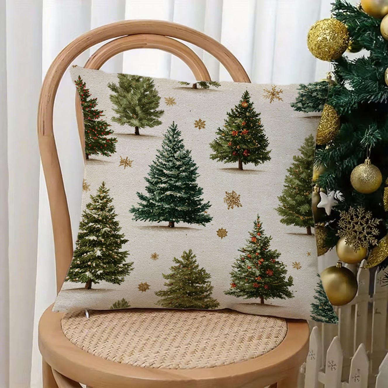 

Hedgehog-Printed Christmas PillowcaseSuitable for sofa car bedroom decorative cushion cover pillow cover 16x16Inch
