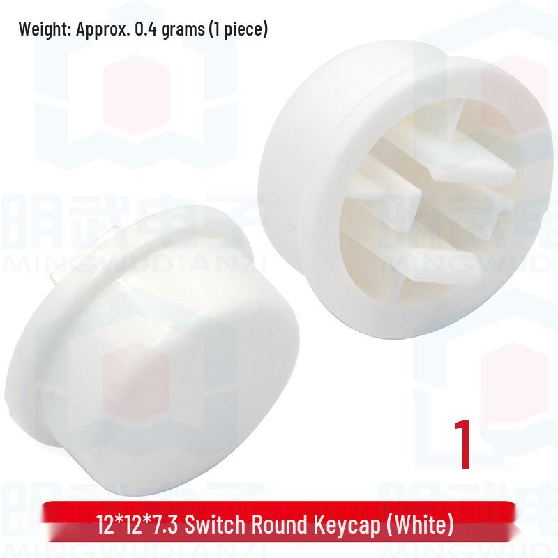 Mingwu Electronics Colorful Round Keycap Switch Caps - B3F Plastic Accessories