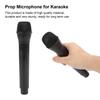 Plastic Prop Mic Prop Mic Prop Microphone Realistic Prop Microphone for Karaoke Dance Shows Practice Microphone Prop for Karaoke