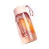 Stylish High-Value Portable Water Cup for Women - Durable, Heat and Drop Resistant Plastic for Students